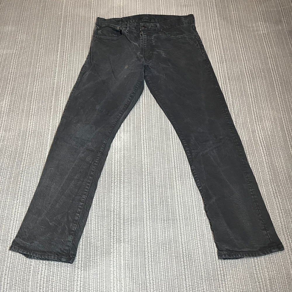 Polo Ralph Lauren Varick Slim Straight Jeans Men's 30 Black Denim